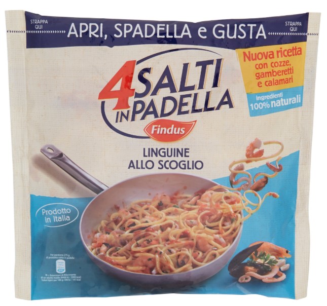 LINGUINE ALLO SCOGLIO FINDUS GR.550               