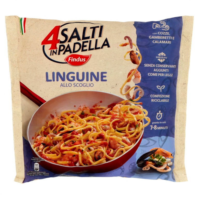 LINGUINE ALLO SCOGLIO FINDUS GR.550               