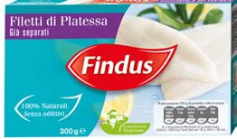 FILETTI DI PLATESSA GR.300 FINDUS NEW             