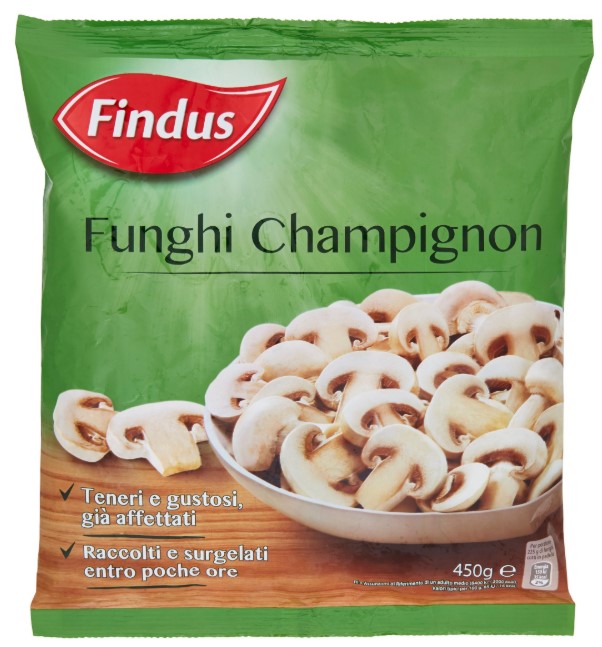 FUNGHI CHAMPIGNON GR.450 FINDUS                   