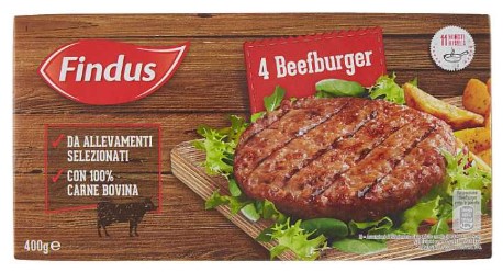 4 BEEFBURGER GR.400 FINDUS                        