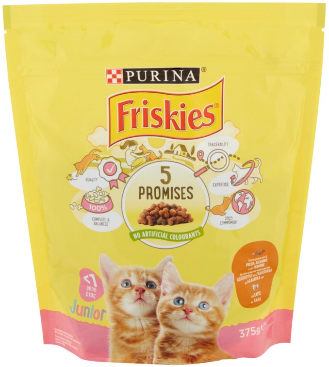 FRISKIES GATTO SECCO JUNIOR GR.375                