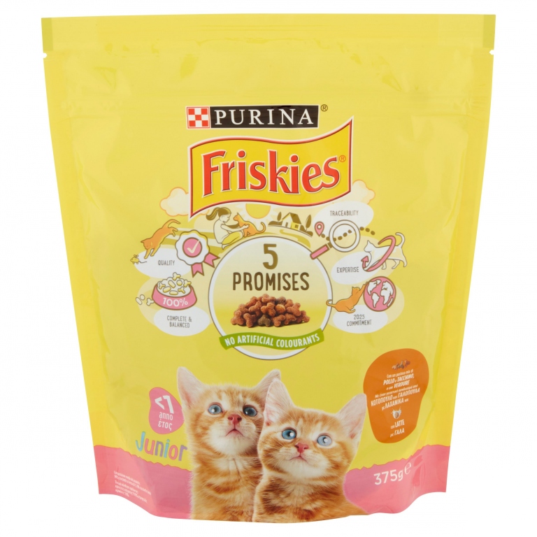 FRISKIES GATTO SECCO JUNIOR GR.375                