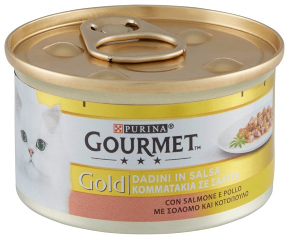 GOURMET GOLD DADINI GR.85 SALM/POLLO              