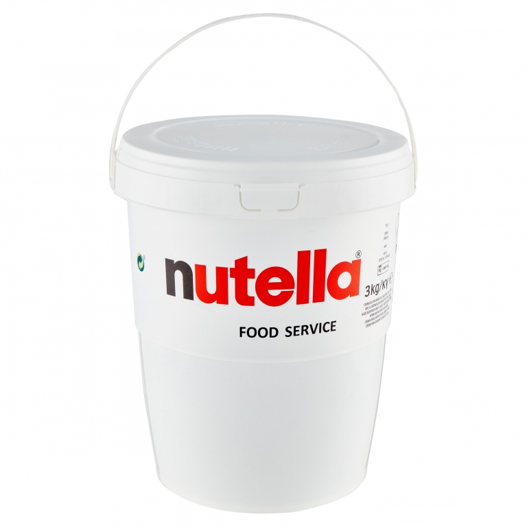 FERRERO NUTELLA KG.3 SECCHIELLO                   