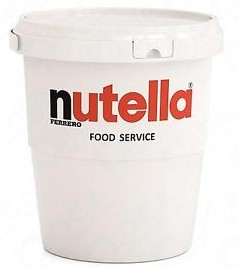 FERRERO NUTELLA KG.3 SECCHIELLO                   