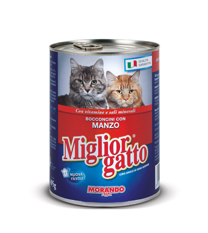 MORANDO GATTO LATTINA GR.405 MANZO                