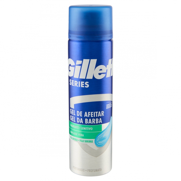 GILLETTE GEL BARBA SERIES PELLI SENSIBILI ML.200  