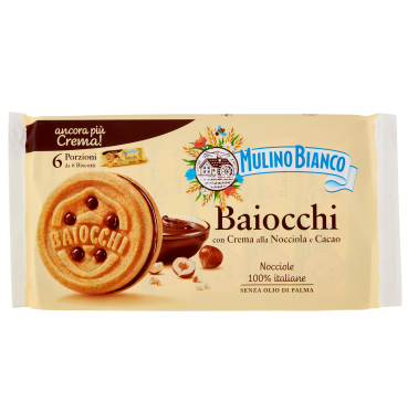 BISC. M.BIANCO BAIOCCHI SNACK NOCC.GR336          