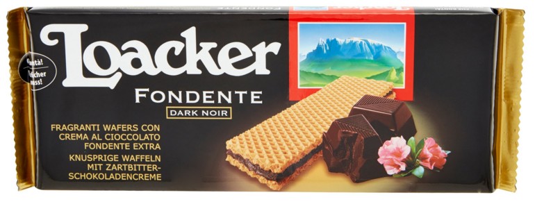 WAFER LOACKER GR.150 FOND.DARK NOIR               