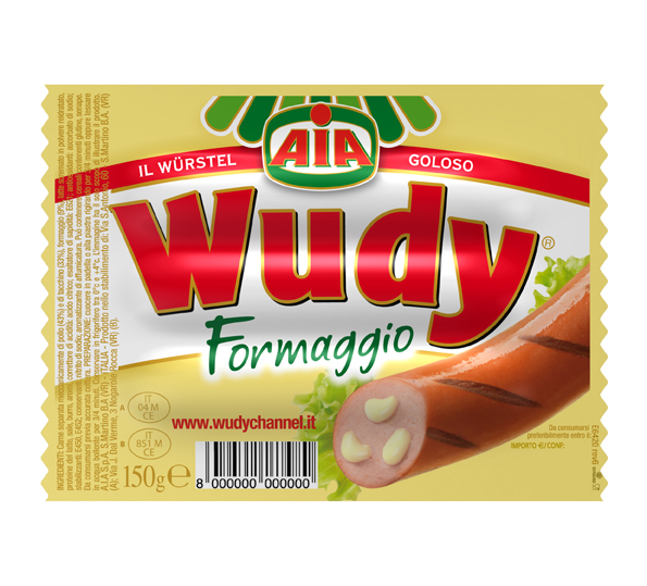 WURSTEL WUDY AL FORM. GR.150                      