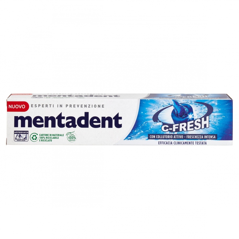 DENT.MENTADENT ML.75 C FRESH                      