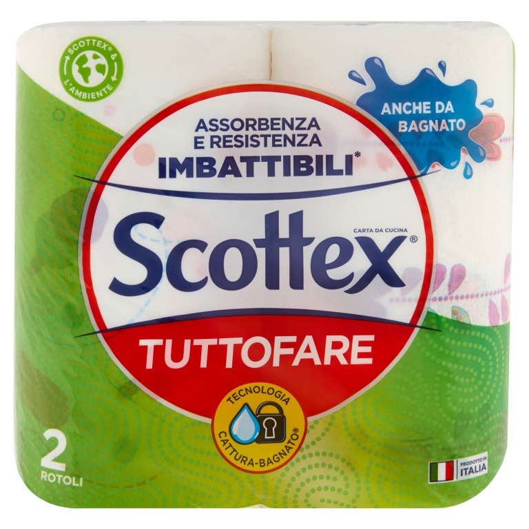 ASCIUGATUTTO SCOTTEX TUTTOFARE PZ.2 GIGANTE       