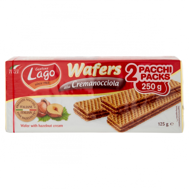 WAFER LAGO GR.125X2 NOCC.PAC/DOP.                 