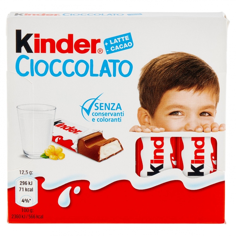 FERRERO KINDER CIOCC. T4X20 GR.50                 