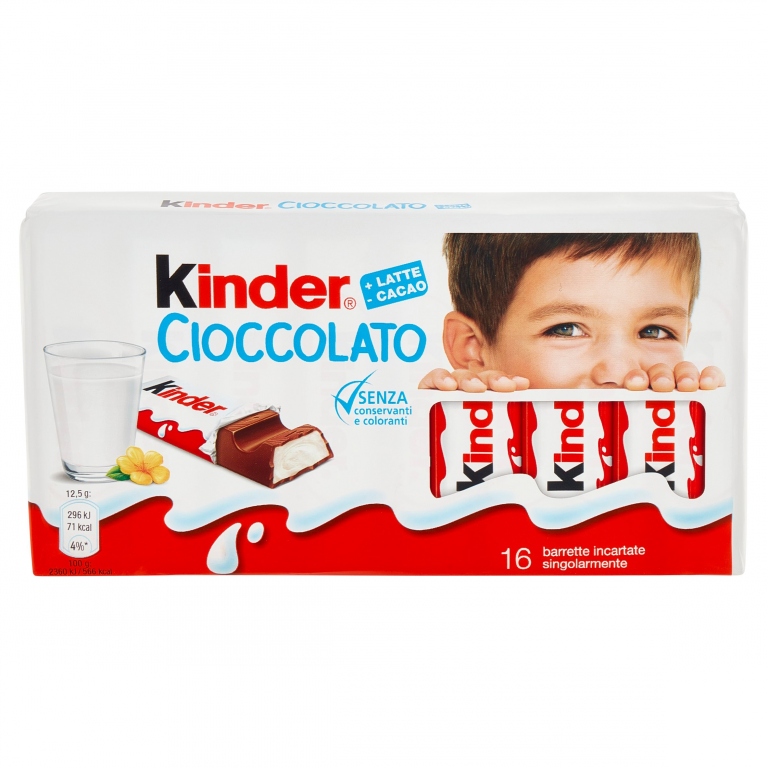 FERRERO KINDER CIOCC.T16 GR200                    