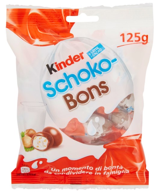 FERRERO KINDER SCHOKO BONS GR125 BS               