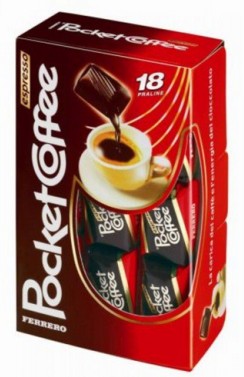 FERRERO POCKET COFFEE T18                         