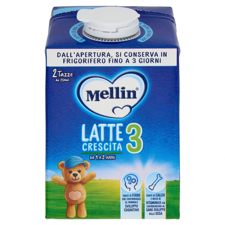 LATTE MELLIN 3 CRESCITA ML500                     