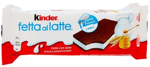 FERRERO KINDER FETTA AL LATTE T5X8                