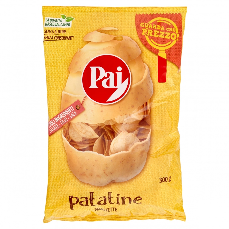 PATATINE PAI TRASPARENTI PAI GR.300               