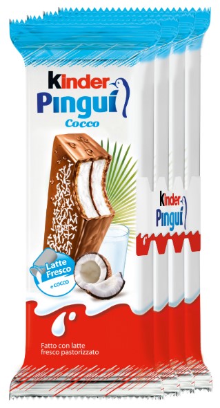 FERRERO KINDER PINGUI COCCO T4X9                  