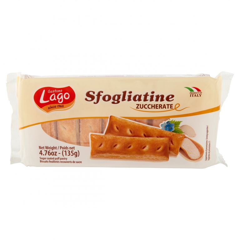 SFOGLIATINE LAGO ZUCCHERATE GR135 VASC            