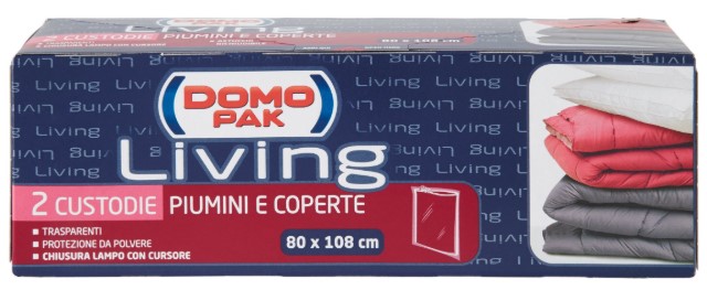 DOMOPAK CUSTODIE PIUMONE E COPERTE PZ.2           