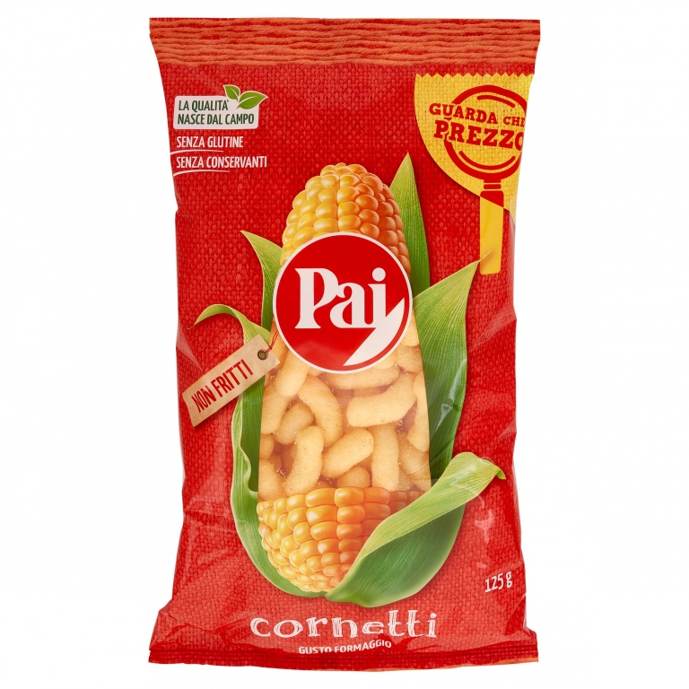 CORNETTI PAI SALATI 125GR                         