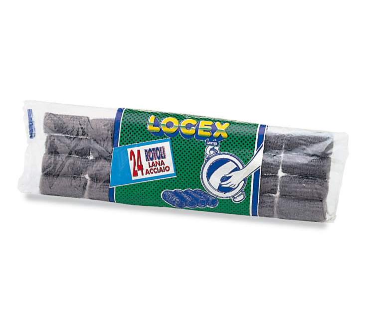 LANA D'ACCIAIO LOGEX 24 ROTOLINI                  