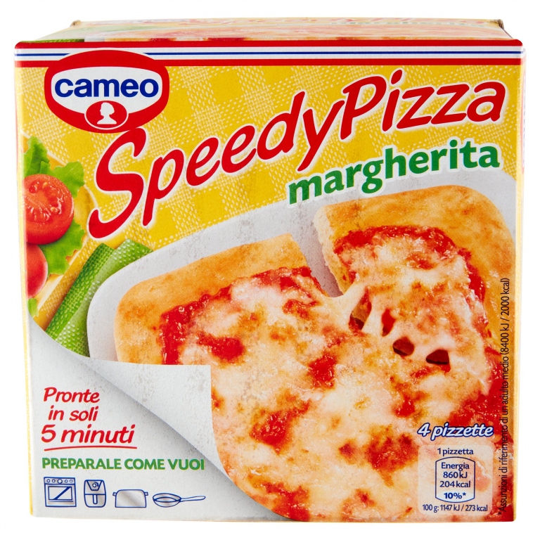 SPEEDY PIZZA MARGHERITA CAMEO G300 X4             