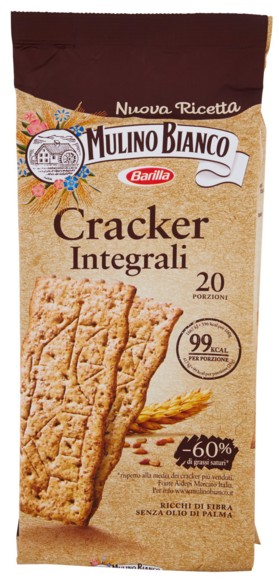 CRACKERS M.BIANCO INTEGRALI GR.500                