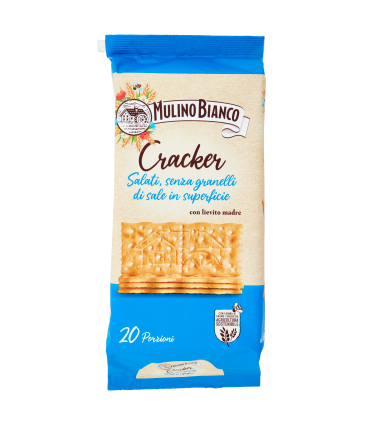 CRACKERS M.BIANCO NON SALATI GR.500               