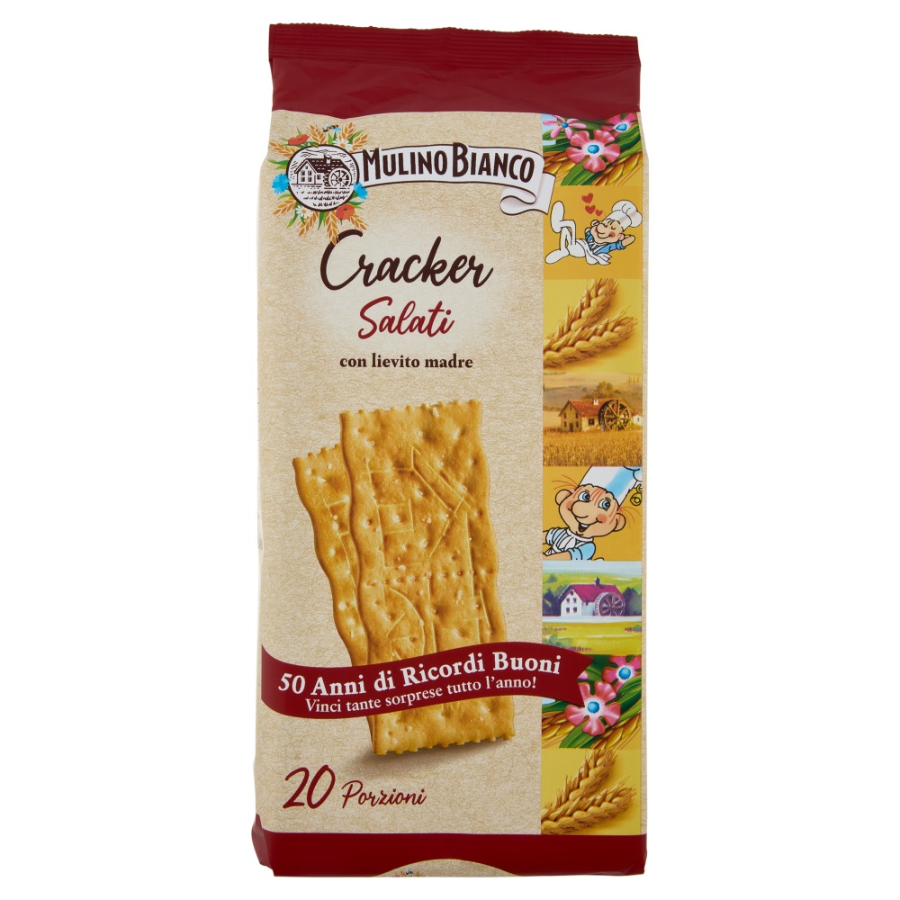 CRACKERS M.BIANCO SALATI GR.500                   