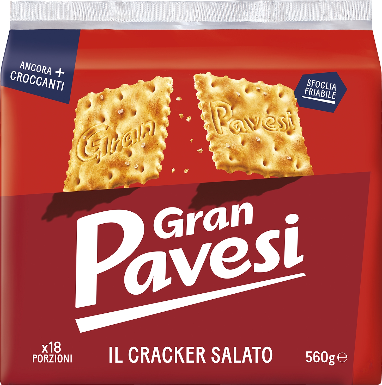 CRACKERS GRAN PAVESI SALATI GR.560                