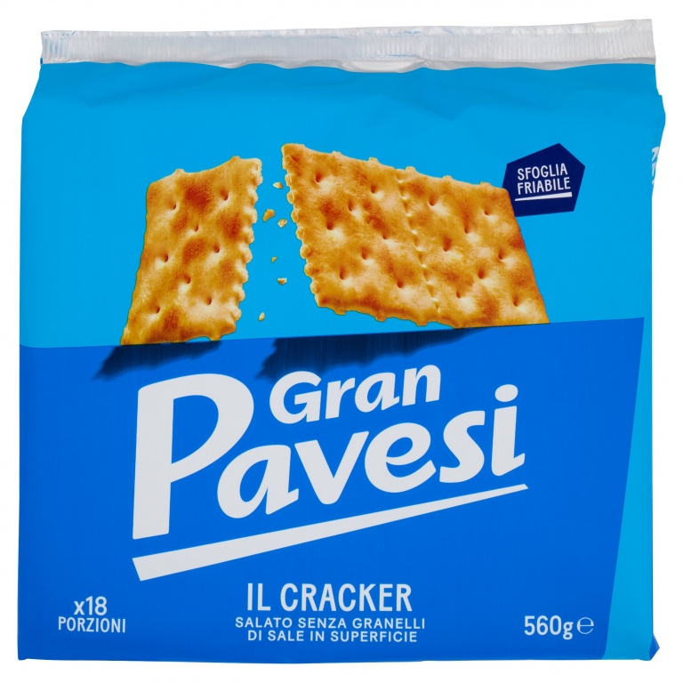 CRACKERS GRAN PAVESI NON SALATI GR560             