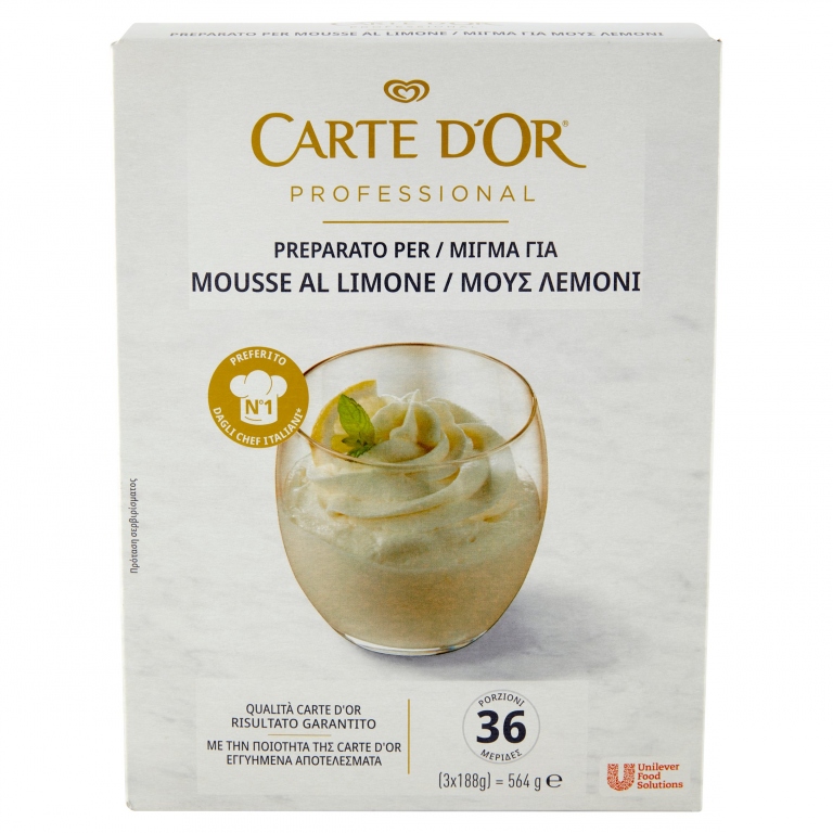 MOUSSE AL LIMONE CARTE D'OR GR564                 