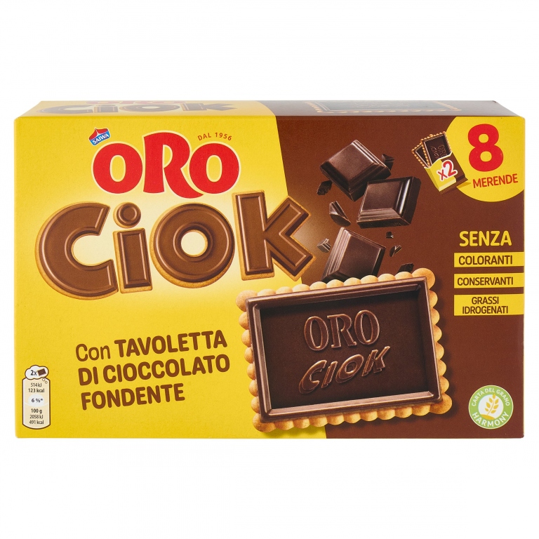 ORO CIOK SAIWA FONDENTE GR200(GR.20X10)           