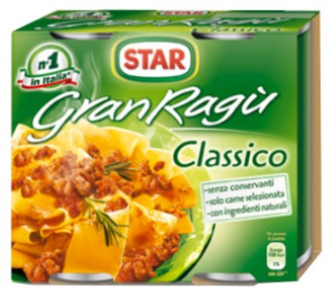 STAR GRAN RAGU'CARNE GR180X2                      