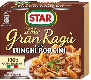 STAR GRANRAGU' FUNGHI PORC.GR180X2                