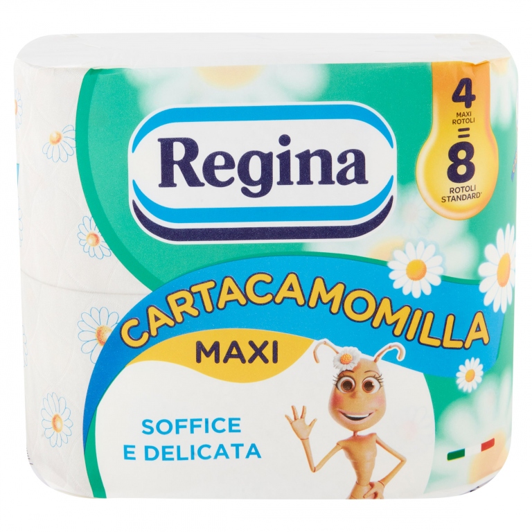 CARTA IG.REGINA CAMOMILLA PZ.4                    