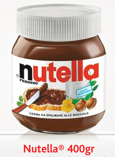 FERRERO NUTELLA GR.400 T.3,39Ð                    