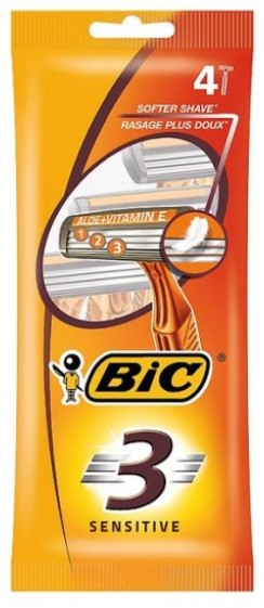 BIC RASOIO 3 SENSITIVE PZ.4                       