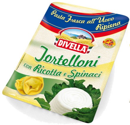 TORTELLONI DIVELLA FRESCHI RICOTTA E SPINACI GR250