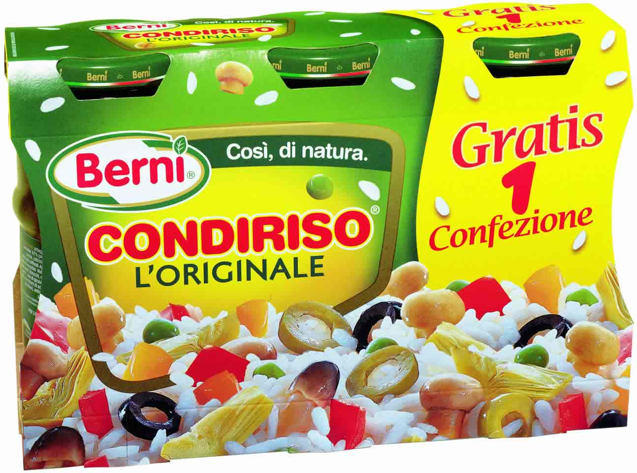 CONDIRISO BERNI OLIO GR285 2+1                    