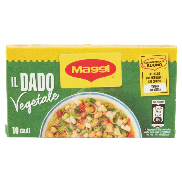 DADI MAGGI RIC.MEDITERR. 10CUBI VEGETALI          