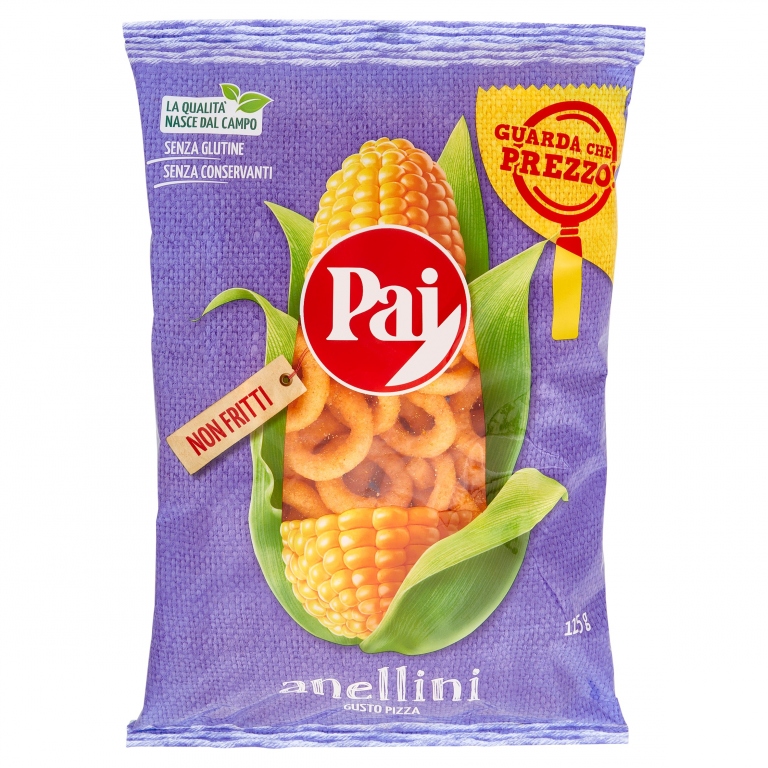 PAI ORO ANELLINI GR.125 (TRASPARENTE)             