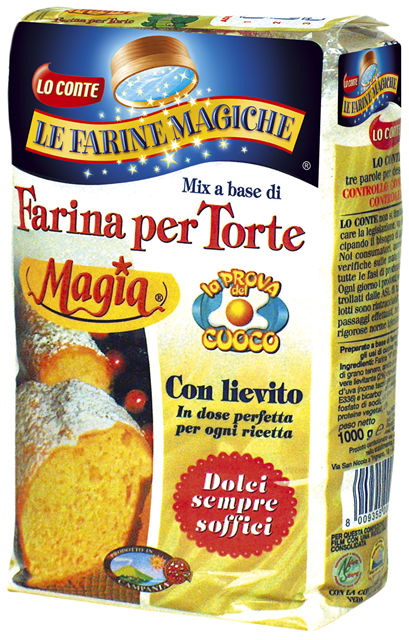 FARINA LO CONTE DOLCI+LIEVITO KG.1                