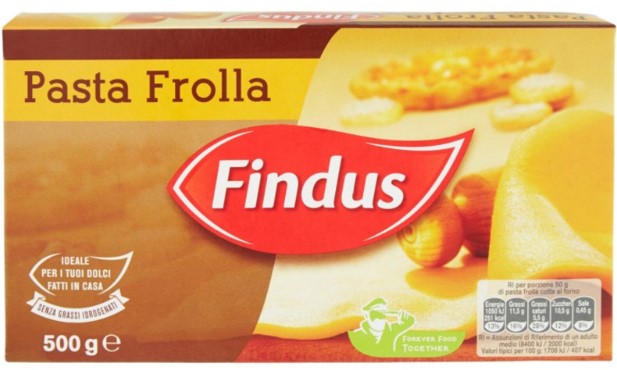 PASTA FROLLA FINDUS GR.500                        