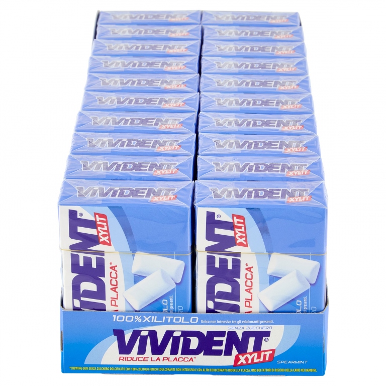VIVIDENT XYLIT BOX SPEARMINT X20                  